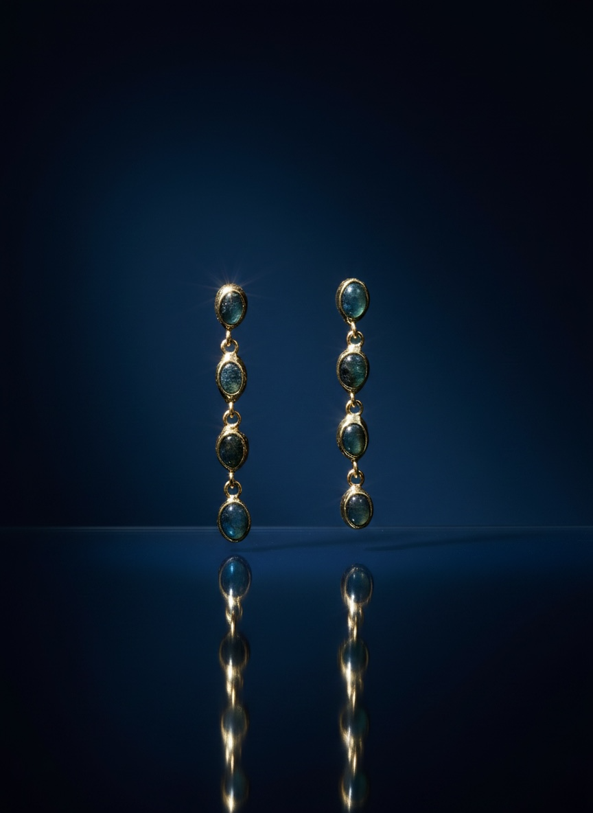 Labradorite Küpe