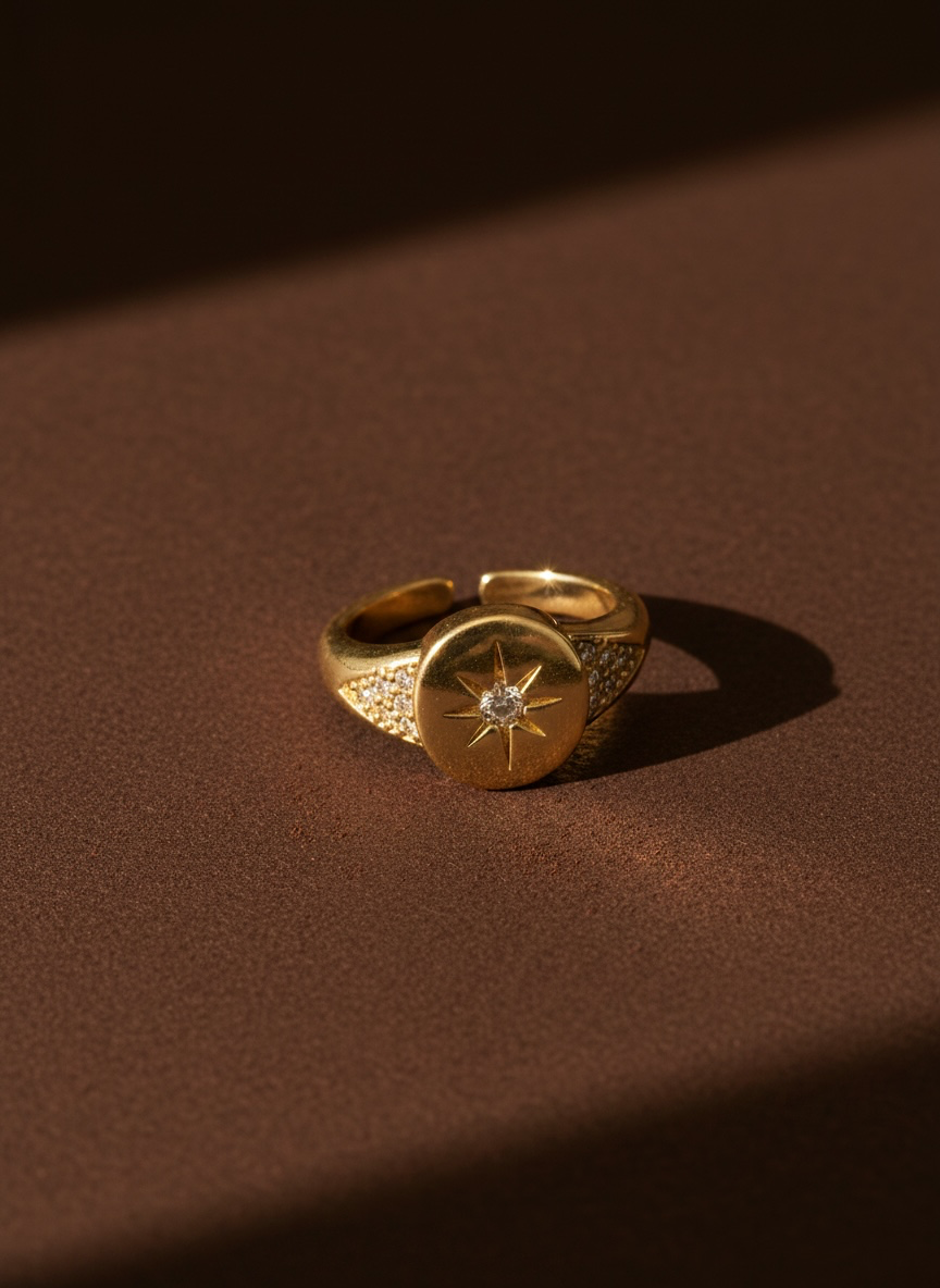 Compass Serçe Yüzük